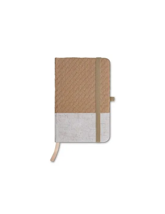 CARNET DE POCHE COUVERTURE COTON ET FIBRES DE BAMBOU livraison express 24h 48h