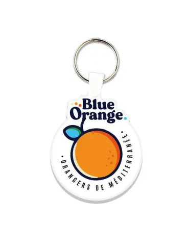 PORTE CLES PLASTIQUE SOUPLE (anneau 25 mm)