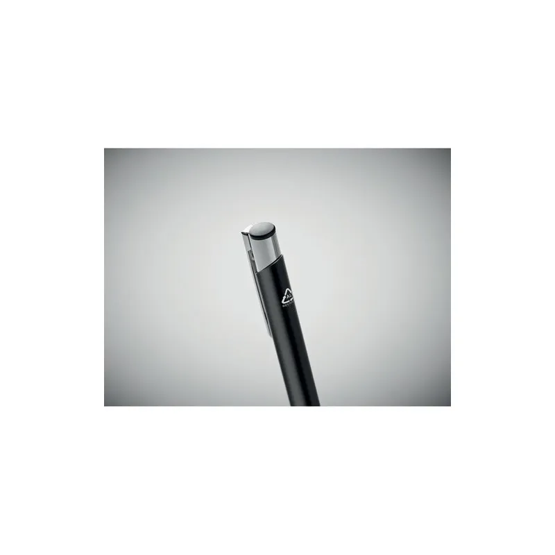 Stylo à bille écologique en aluminium recyclé personnalisable - BERN RA Taille textile : XL Couleurs : blanc objet publicitaire 