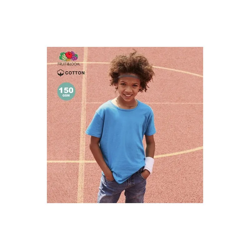 T-Shirt Enfant Écologique Personnalisé Couleur Iconic Matières : PET Couleurs : noir cadeau client original