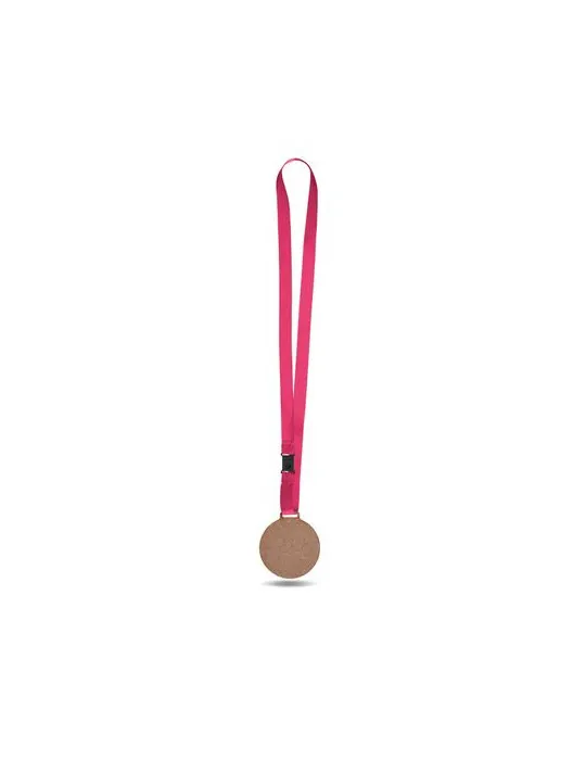 MEDAILLE MDF EP 3 mm ENTRE 30 et MAXI 80 cm2 AVEC CORDON SATIN