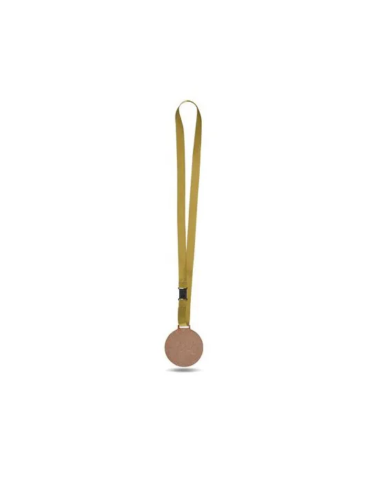 MEDAILLE MDF EP 3 mm ENTRE 30 et MAXI 80 cm2 AVEC CORDON SATIN