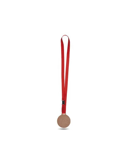 MEDAILLE MDF EP 3 mm ENTRE 30 et MAXI 80 cm2 AVEC CORDON SATIN