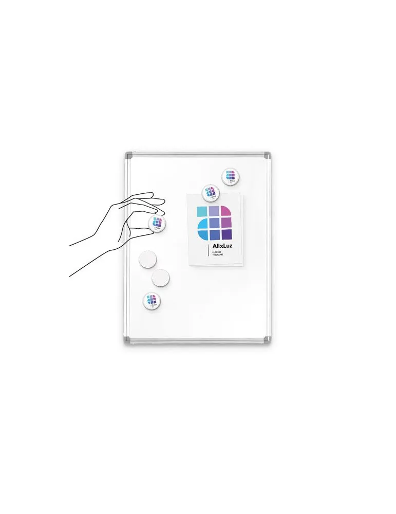 MAGNET ROND Ø43 mm - AIMANT PUISSANT, SUPPORT DE PLAN