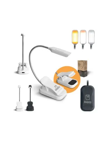 LAMPE LED DE LECTURE FLEXIBLE AVEC PINCE