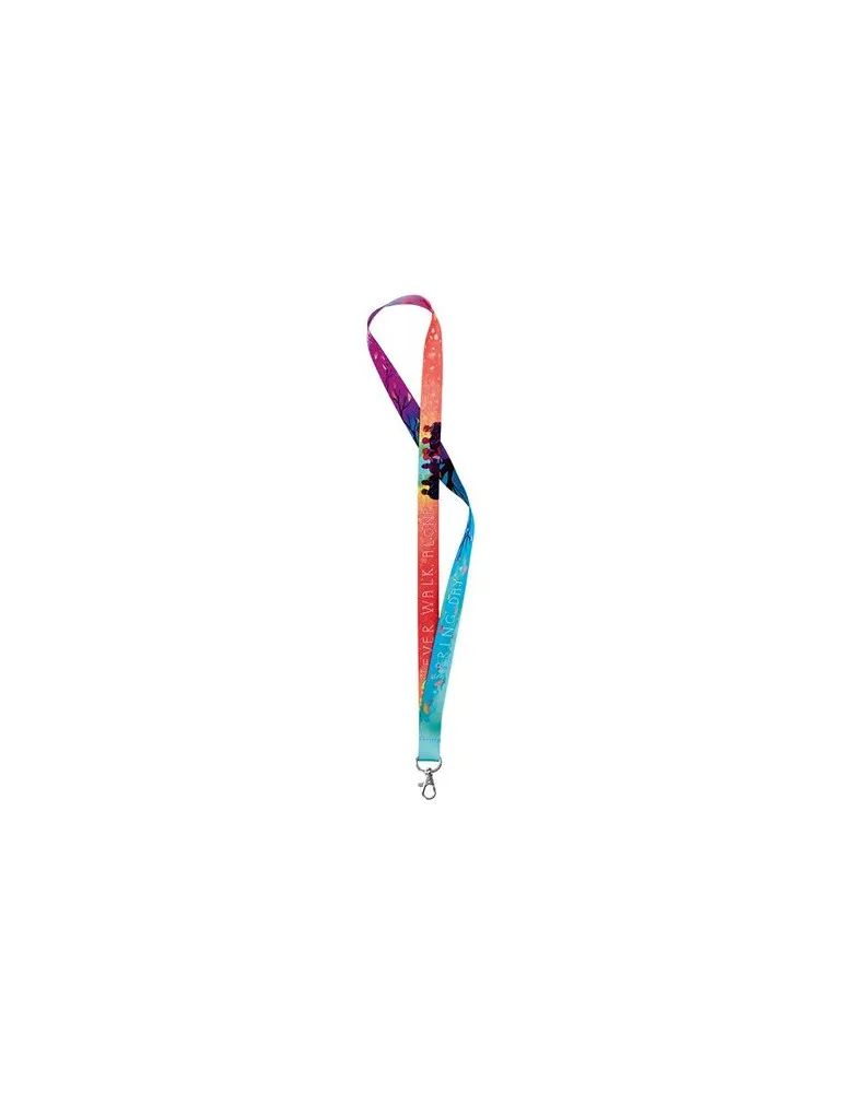 CORDON TOUR DE COU / LANYARD 2X92 CM - SUBLIMATION personnalisable avec votre logo