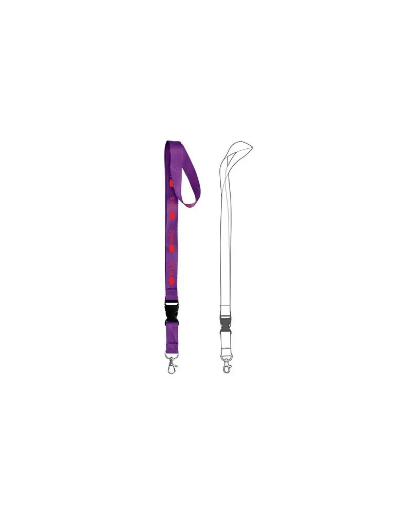 CORDON TOUR DE COU / LANYARD 2X85+10 CM