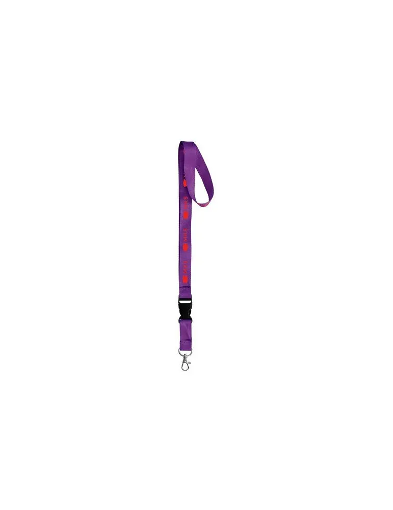 CORDON TOUR DE COU / LANYARD 2X85+10 CM cadeau entreprise pas cher