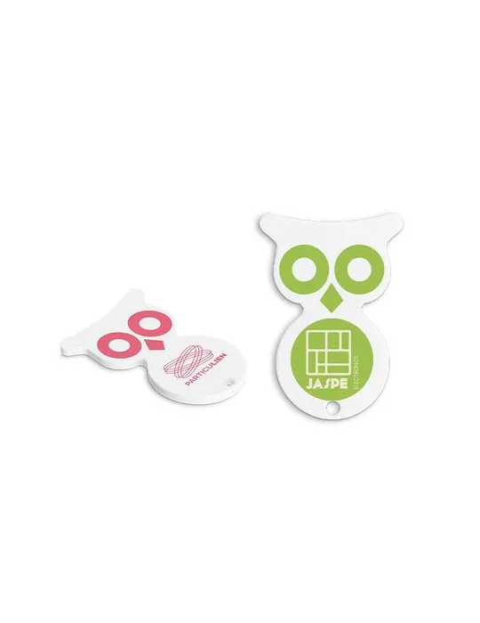 JETON PLASTIQUE (ABS) FORME HIBOU