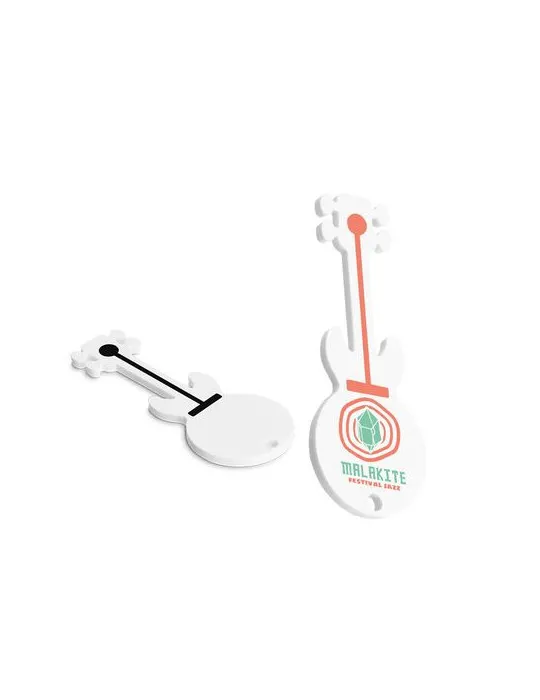 JETON PLASTIQUE (ABS) FORME GUITARE
