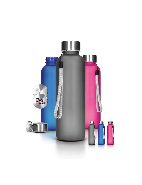 BOUTEILLE GOURDE TRANSLUCIDE EN Rpet 57 cl