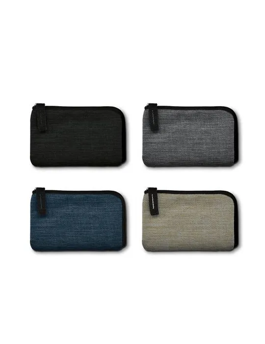 PORTE-MONNAIE PORTE-CARTE DE CREDIT ANTI RFID EN RPET