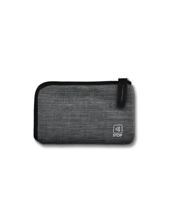 PORTE-MONNAIE PORTE-CARTE DE CREDIT ANTI RFID EN RPET
