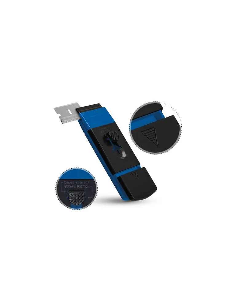 CUTTER GRATTOIR RACLOIR AVEC BLOCAGE DE LAME