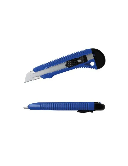 CUTTER PLASTIQUE PROFESSIONNEL AVEC GUIDE METAL ET BLOCAGE DE LAME personnalisation rapide en France