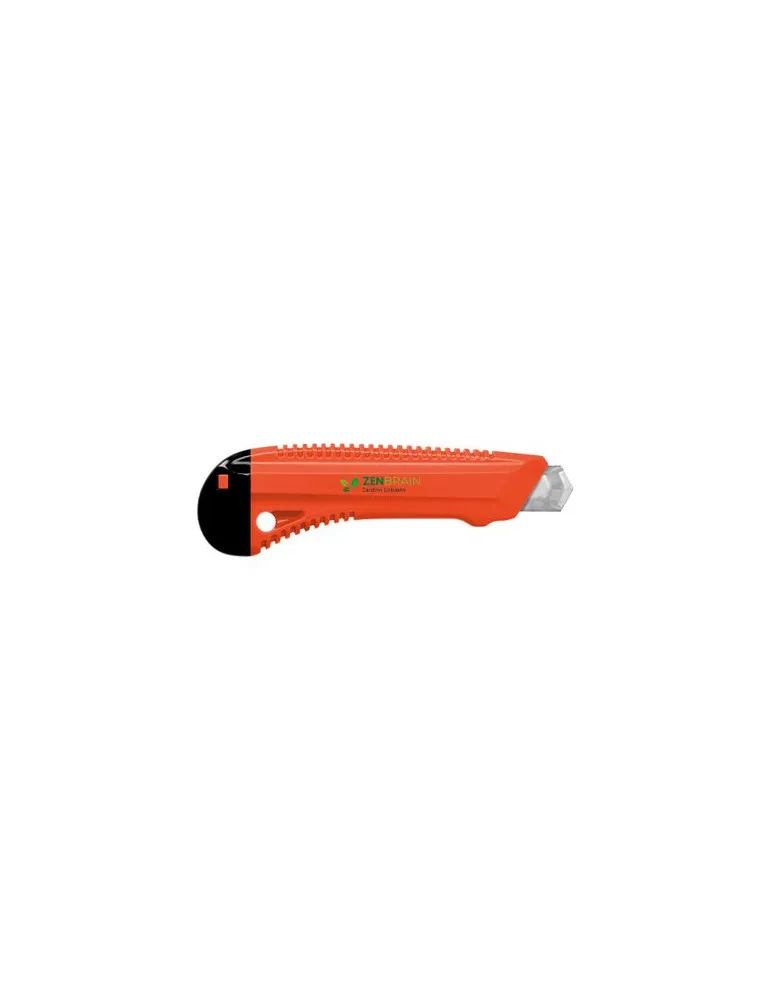CUTTER PLASTIQUE PROFESSIONNEL AVEC GUIDE METAL ET BLOCAGE DE LAME livraison express 24h 48h