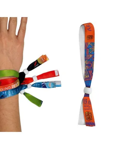 BRACELET INVIOLABLE EN SATIN - SUBLIMATION 1 FACE