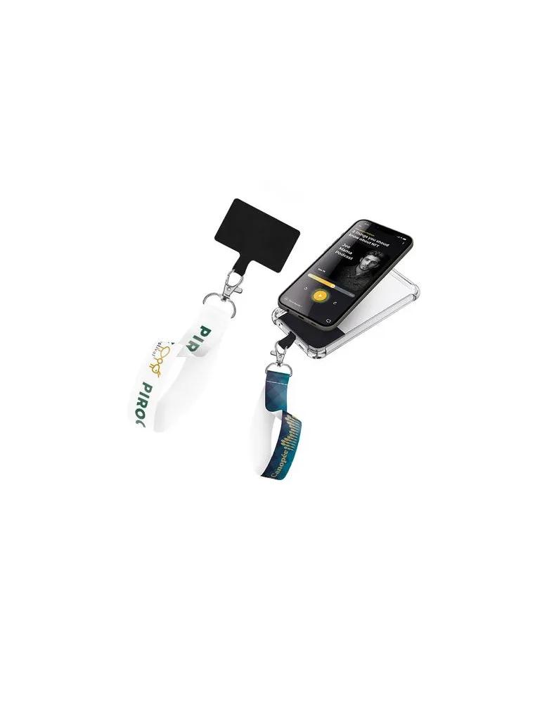 BRACELET POUR TELEPHONE PORTABLE goodies publicitaire événementiel