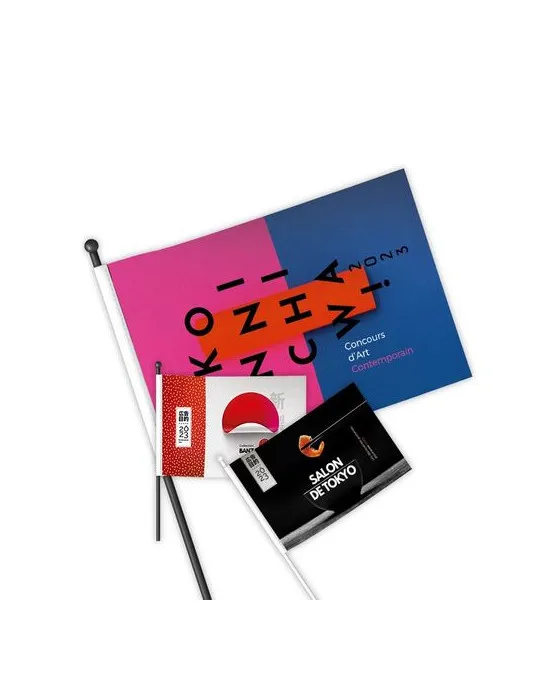 MINI DRAPEAU DE SUPPORTER