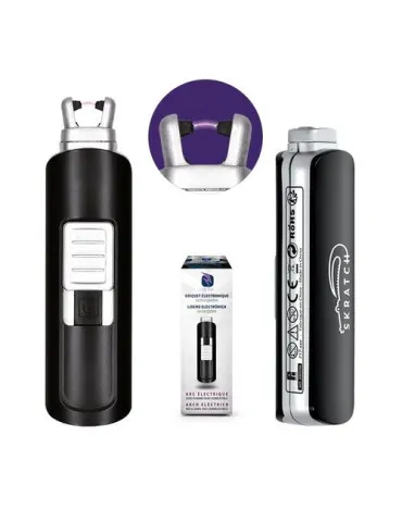 BRIQUET ELECTRONIQUE SANS FLAMME ET SANS COMBUSTIBLE