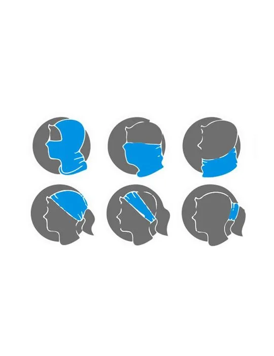 TOUR DE COU MULTIFONCTION MICROFIBRE