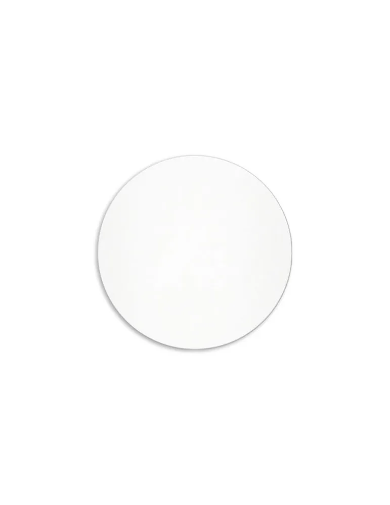 BADGE PLASTIQUE (PS) ROND Ø55 mm AVEC AIMANT