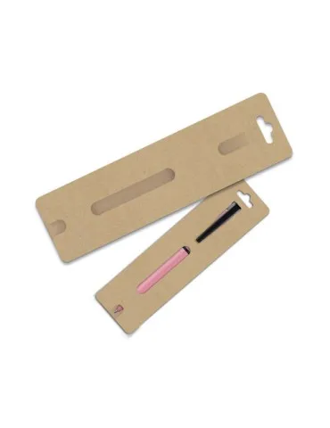 ETUI CARTON KRAFT DE PRESENTATION POUR 1 STYLO