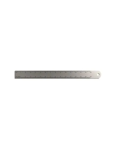 REGLET PRECISION INOX 170x15 mm AVEC TROU DE SUSPENSION 2