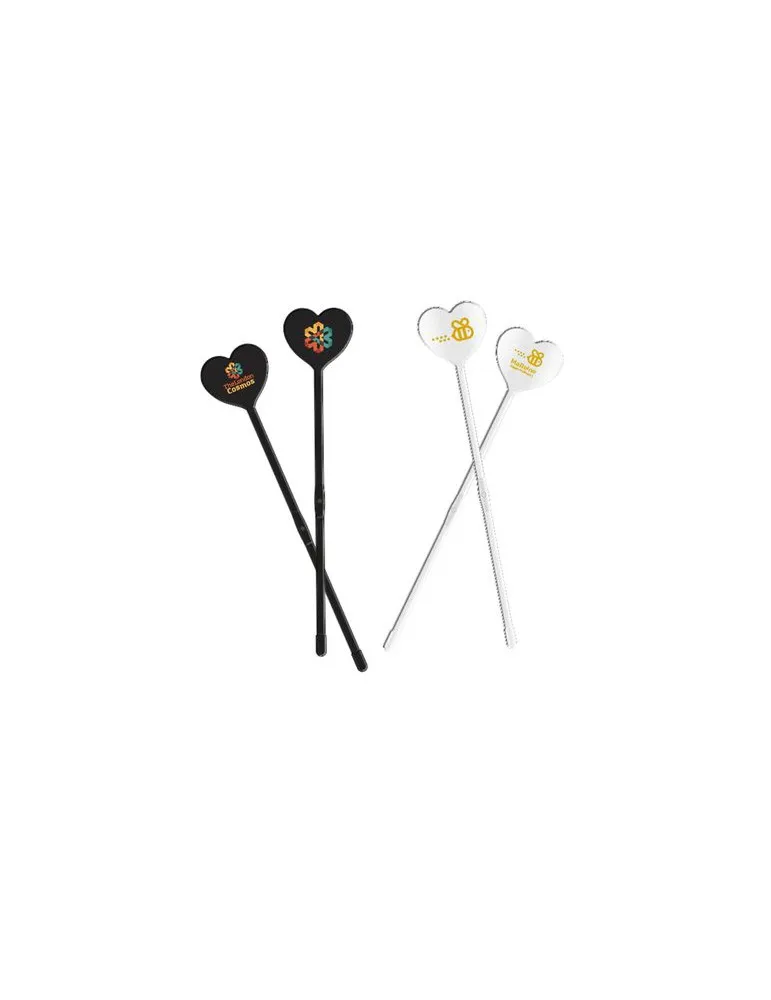 AGITATEUR COCKTAIL COEUR SPATULE 190 mm