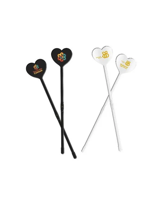 AGITATEUR COCKTAIL COEUR SPATULE 190 mm