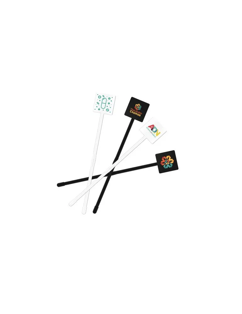 AGITATEUR COCKTAIL CARRE SPATULE 190 mm