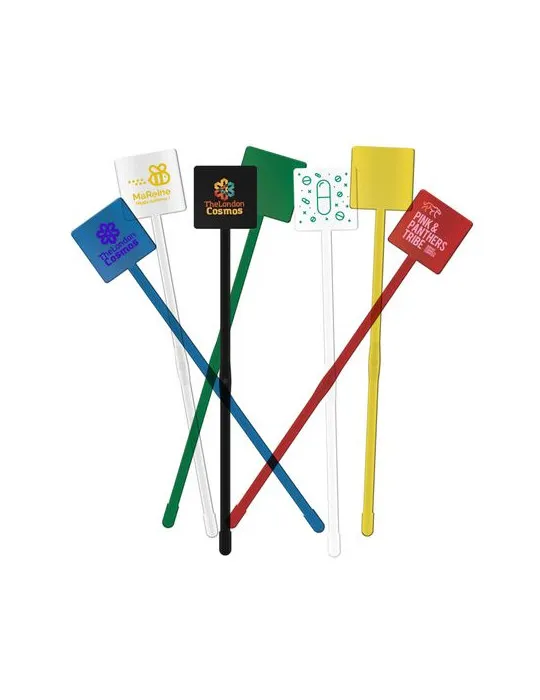 AGITATEUR COCKTAIL CARRE SPATULE 190 mm