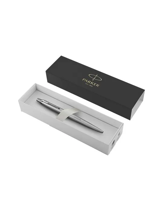 Parker Jotter Stylo à bille en acier inox - bleu goodies publicitaire événementiel
