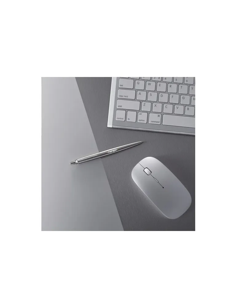 Parker Jotter Stylo à bille en acier inox - bleu impression haute définition