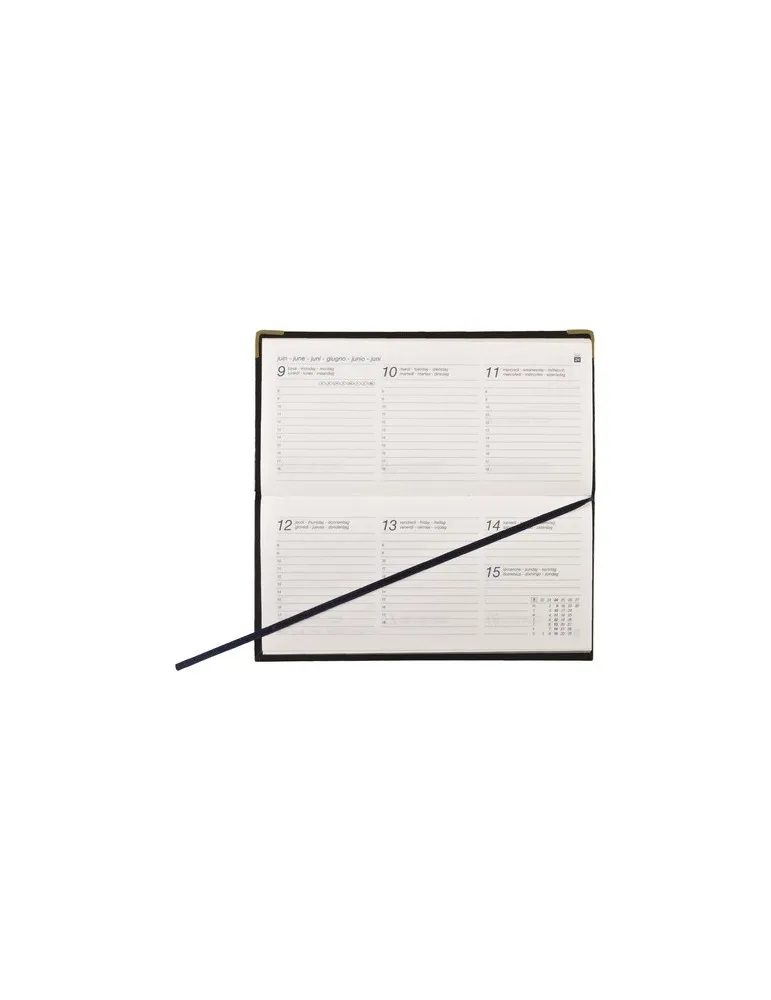 Euro Business agenda de poche 6 langues