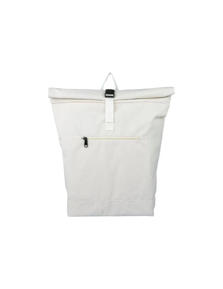 Sac à dos porte-ordinateur en polycoton 330 g/m2 Thaddeux personnalisable avec votre logo