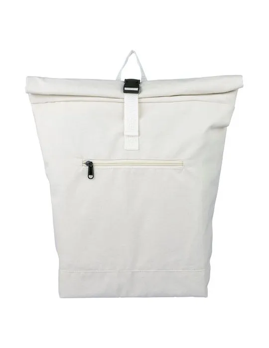 Sac à dos porte-ordinateur en polycoton 330 g/m2 Thaddeux personnalisable avec votre logo