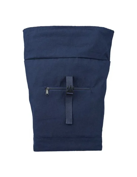 Sac à dos porte-ordinateur en polycoton 330 g/m2 Thaddeux accessoire événementiel unique