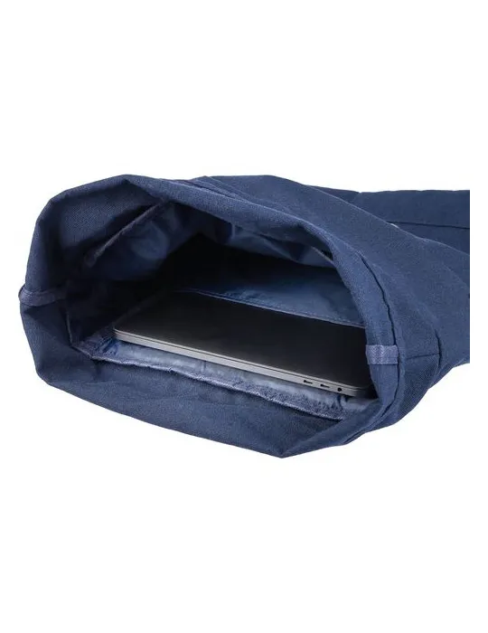 Sac à dos porte-ordinateur en polycoton 330 g/m2 Thaddeux personnalisable avec votre logo