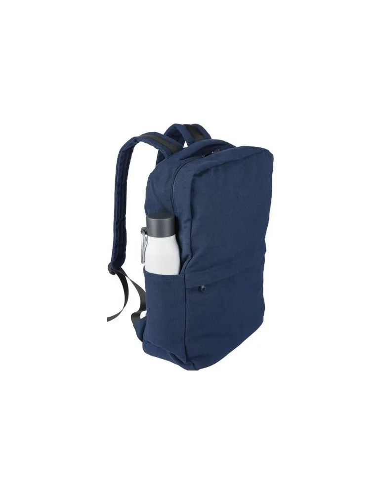 Sac à dos porte-ordinateur en polycoton 330 g/m2 Seraphina goodies personnalisé en stock