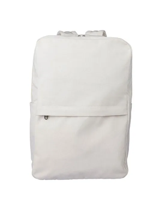 Sac à dos porte-ordinateur en polycoton 330 g/m2 Seraphina personnalisable avec votre logo
