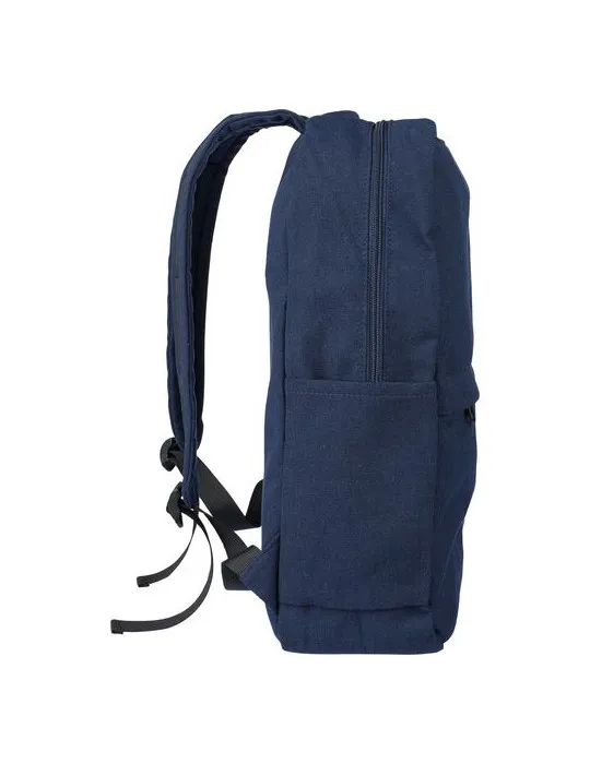 Sac à dos porte-ordinateur en polycoton 330 g/m2 Seraphina impression logo haute qualité