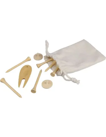 Ensemble de tees de golf en bois Nyssa 2