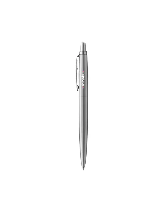 Parker Jotter XL Grey Monochrome Stylo à bille - bleu personnalisable avec votre logo