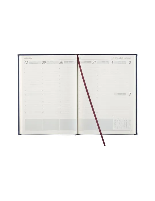 Euromax Balacron agenda 4-langues marquage laser ultra précis