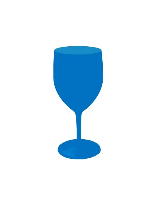 Verre à vin fushia réutilisable et personnalisable 30cl sans BPA conformément à la réglementation française