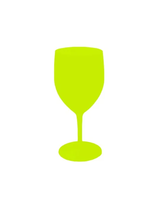 Verre à vin fushia réutilisable et personnalisable 30cl sans BPA conformément à la réglementation française