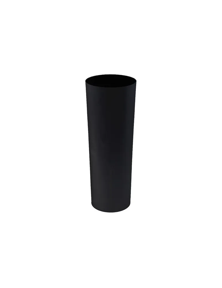 Verre tubo rouge  réutilisable et personnalisable 25cl sans BPA conformément à la réglementation française