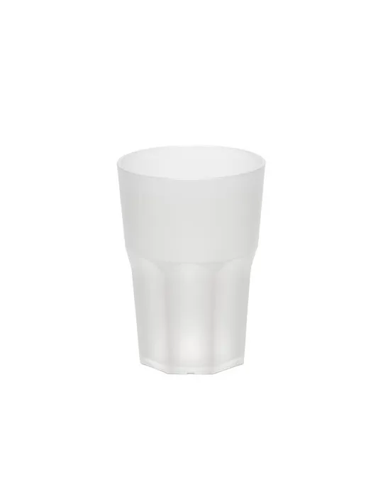 Gobelet graniti givré réutilisable et personnalisable 35cl sans BPA conformément à la réglementation française