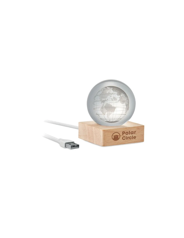 GLOBE LIGHT Globe en verre LED